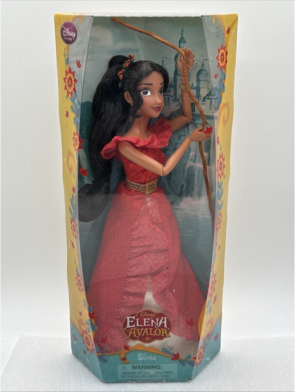 Disney Store 2016 Exclusive Elena Of Avalor Princess 12” Doll New In Box